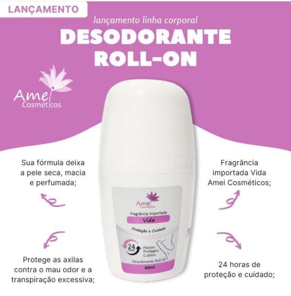 Desodorante Roll-on Vida - Imagem 3