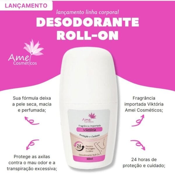 Desodorante Roll-on Viktória - Imagem 2
