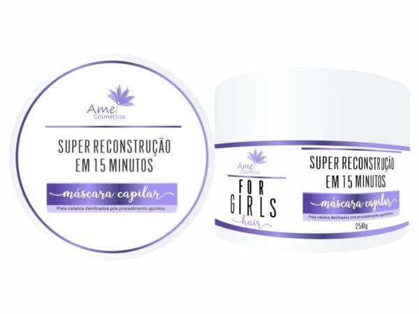 Máscara Ultra Reconstrução Capilar