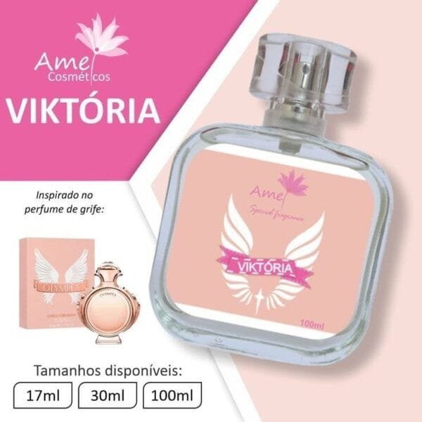 Perfume Amei Cosméticos Viktória