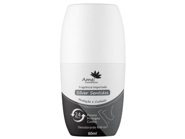 Desodorante Roll-on Silver Sentidos - Imagem 2