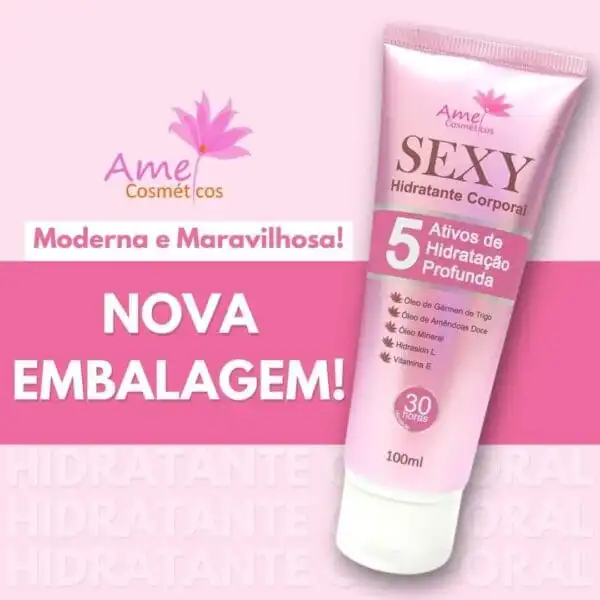 Hidratante Corporal  Sexy - 100ml - Imagem 4